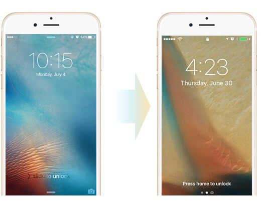 Desbloquear pantalla en iOS 10