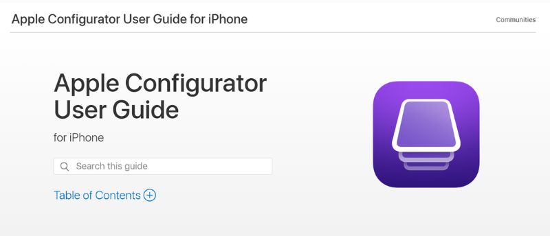 Instalar Apple Configurator