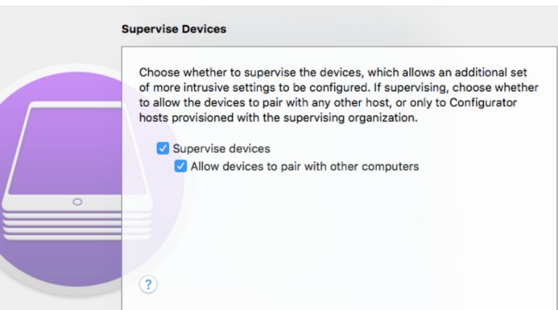 Seleccionar dispositivos de supervisión