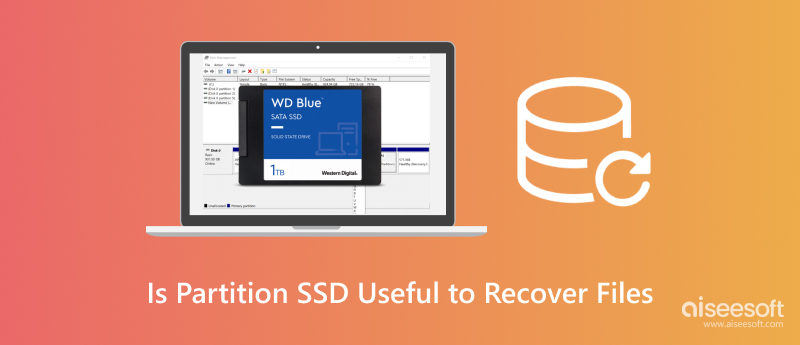¿Es útil la partición SSD para recuperar archivos?
