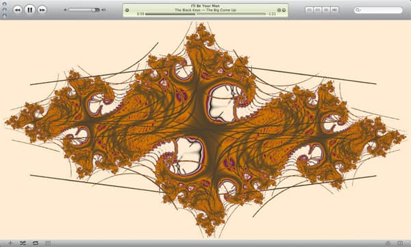 Visualizador de iTunes de G Force