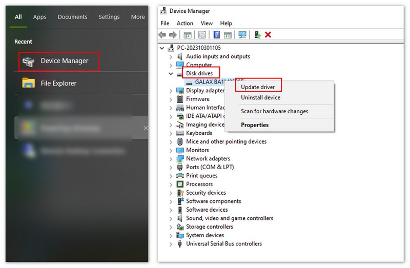 Actualizar los controladores