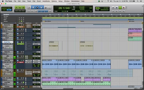 Software de edición de música para Mac - Avid Pro Tools