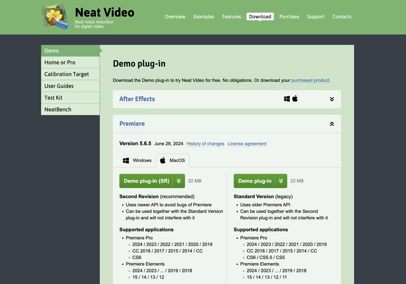 Excelente vídeo de demostración para descarga gratuita de Premiere