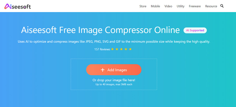 Compresor de imágenes Aiseesoft