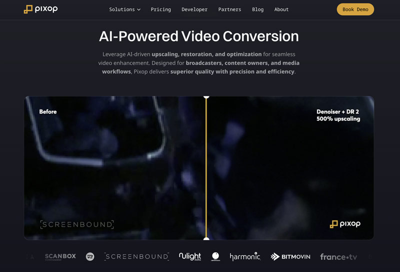 ¿Qué es Pixop Ai Video Enhancement?