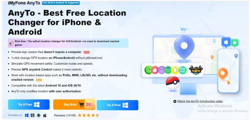 Imyfone Anyto Spoofer PC