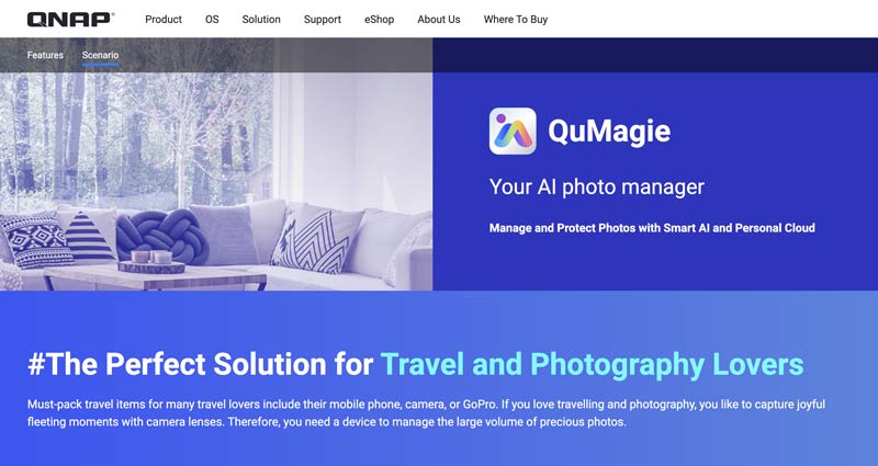 ¿Qué es Qumagie Ai Photo Manager?