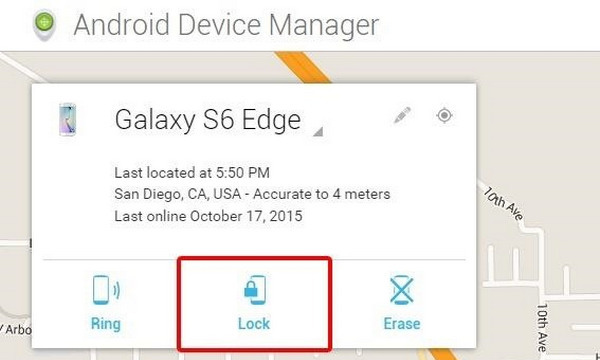 Administrador de dispositivos Android