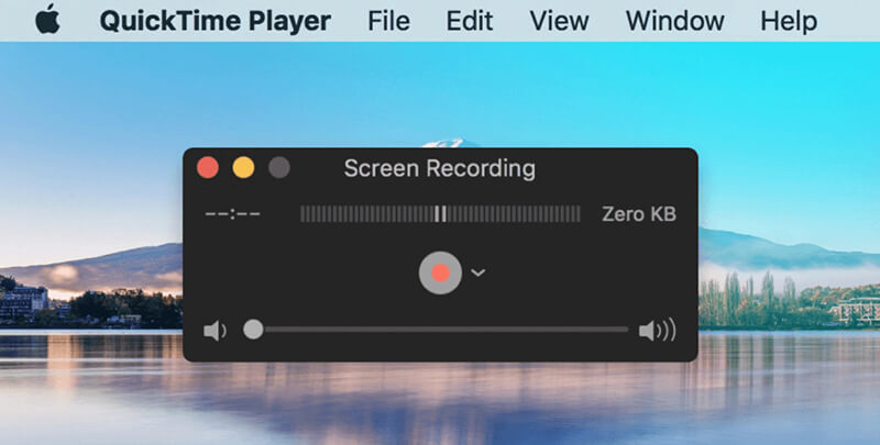Quicktime MAC Screen Recorder