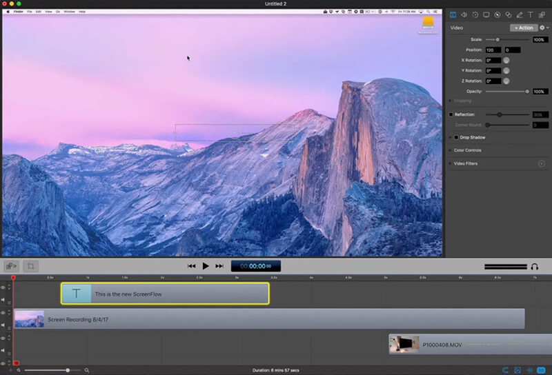 Screenflow MAC Screen Recorder
