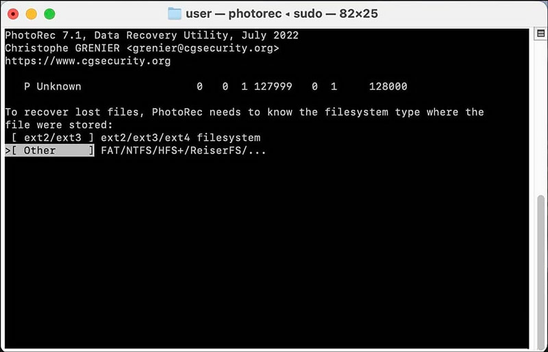 Recuperación de tarjeta SD Photorec gratis