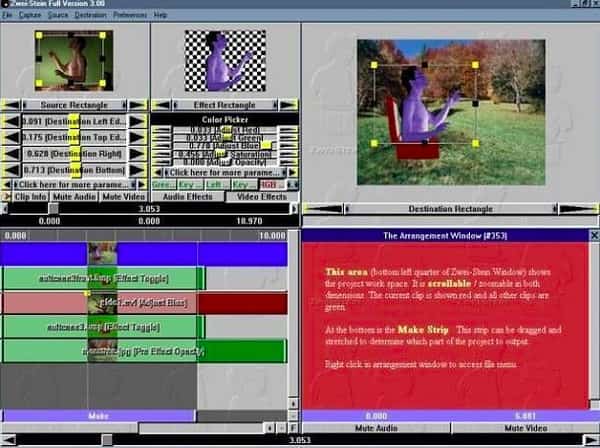 Editor de vídeo ZS4