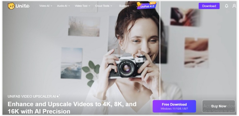 potenciador de vídeo unifab-ai