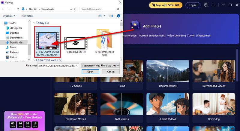 Subir vídeo del juego