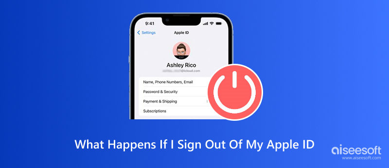 ¿Qué sucede si cierro la sesión de mi ID de Apple?