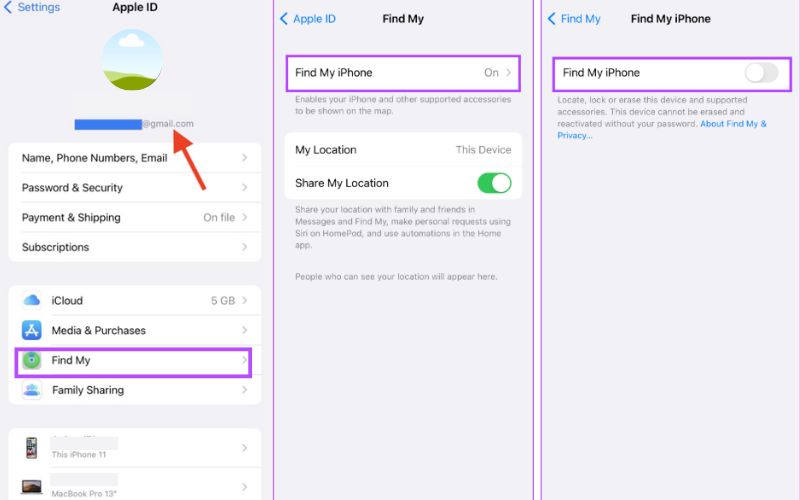 Enable Activation Lock