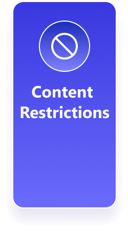 Restricciones de contenido