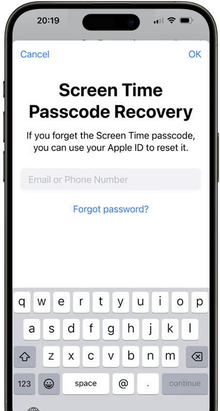 Recuperar tiempo de pantalla