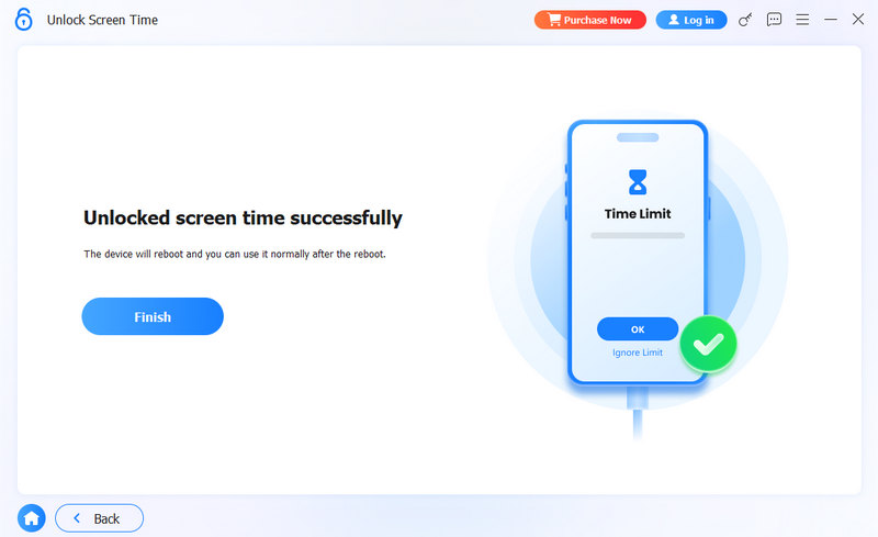 Desbloqueado exitosamente