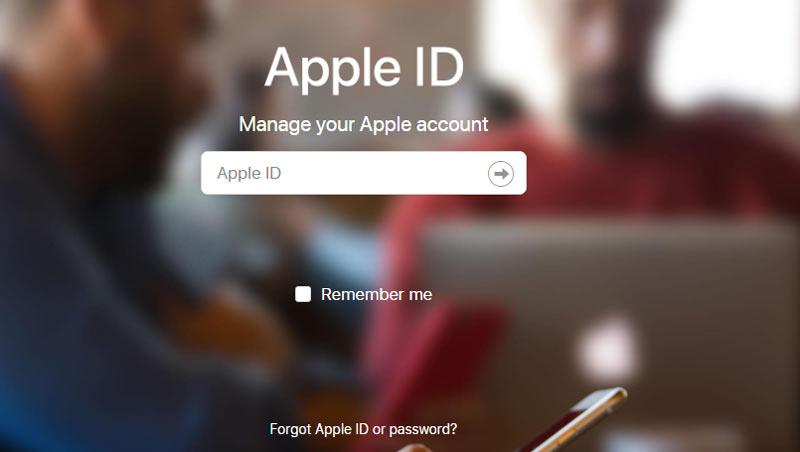 Restablecer ID de Apple
