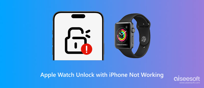 Desbloquear el Apple Watch con iPhone no funciona