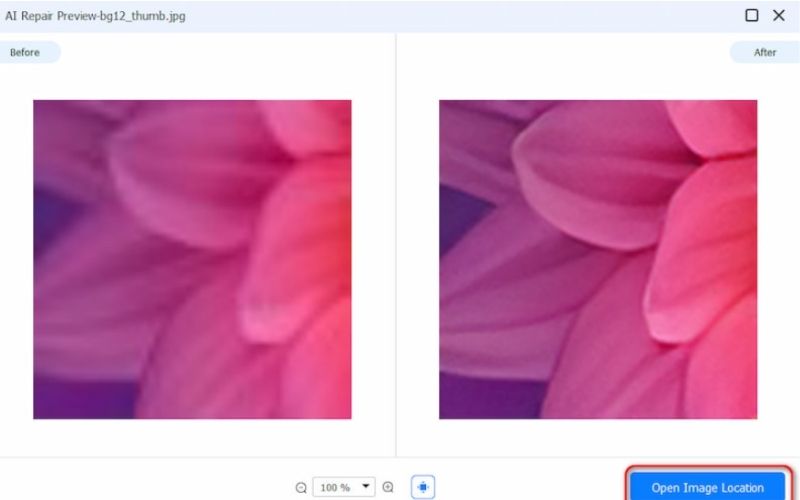 Haga clic en Abrir ubicación de la imagen