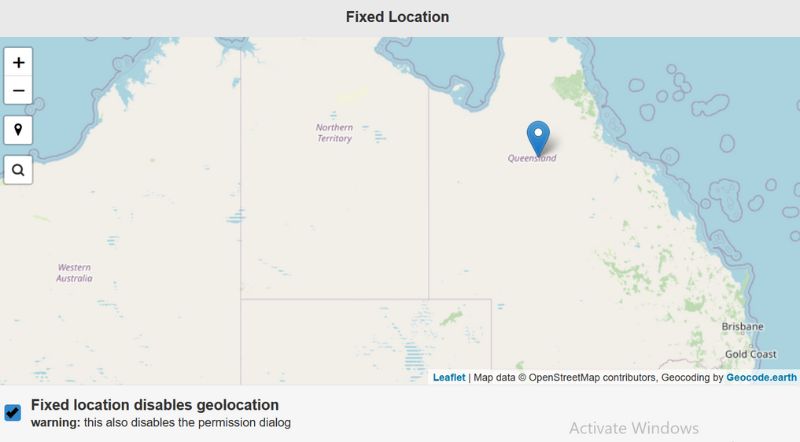 Ingresar URL del sitio web del bloque
