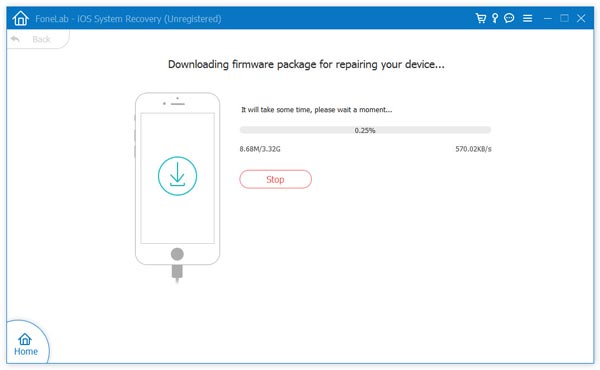 Descargar el firmware de iOS