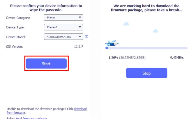 Consultar detalles y empezar