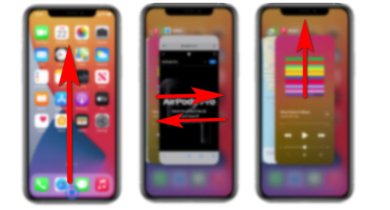 Cerrar aplicaciones de iPhone