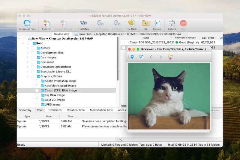 Recuperación de datos de Mac con R Studio