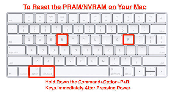Restablecer NVRAM