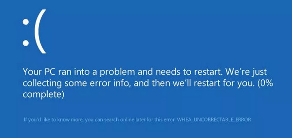 Whea un error incorregible