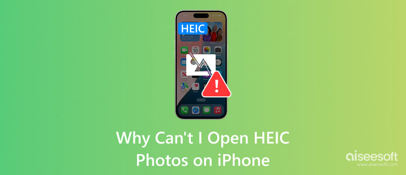 ¿Por qué no puedo abrir fotos Heic en iPhone?