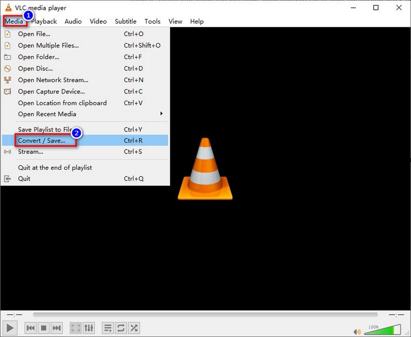 VLC para convertir