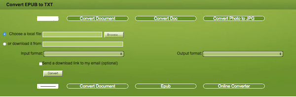 Convertir archivos