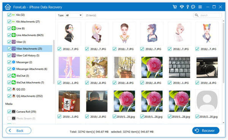 Vista previa de Viber