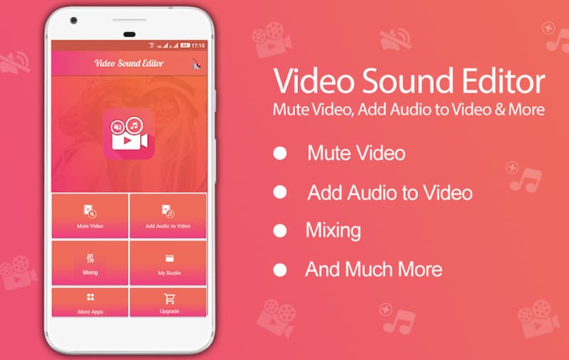 Aplicación de edición de sonido de video