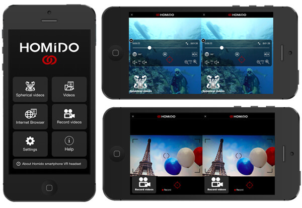 Reproductor VR Homido 360
