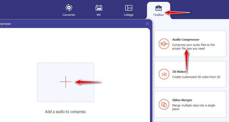 Cargar archivo de audio