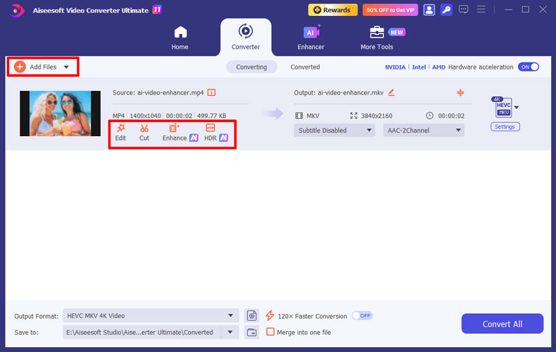 Importar vídeo para editar