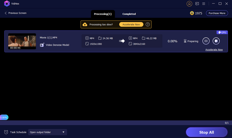 Exportación de Vidhex