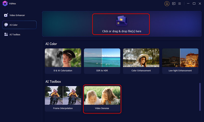 Interfaz abierta de Vidhex